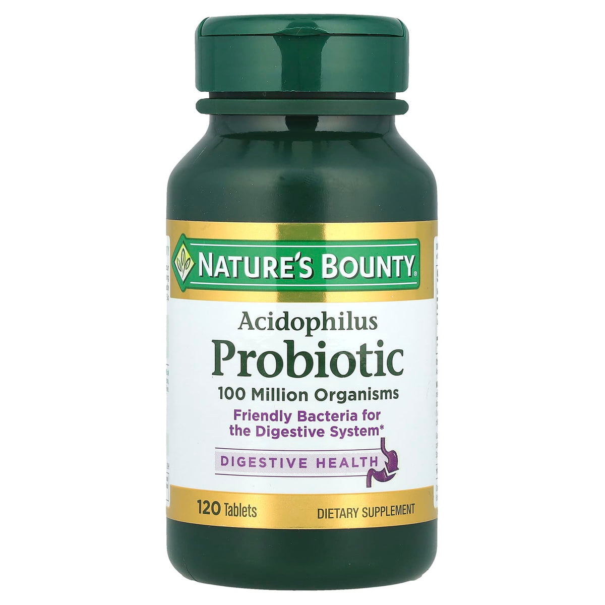 Nature's Bounty, Acidophilus Probiotic, 120 Tablets