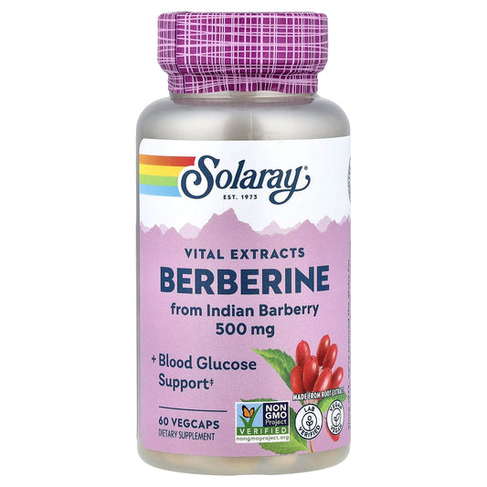 Solaray Berberine 500 mg 60 VegCaps