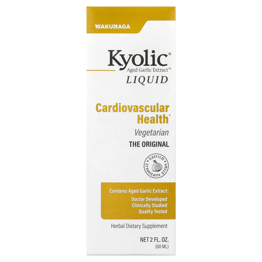 Kyolic, Aged Garlic Extract, Liquid, Cardiovascular, 60ml