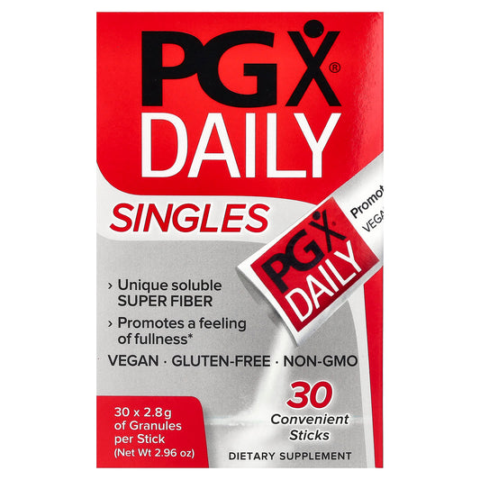 Natural Factors, PGX® Daily, Singles, 30 Convenient Sticks, (2.8 g) Each