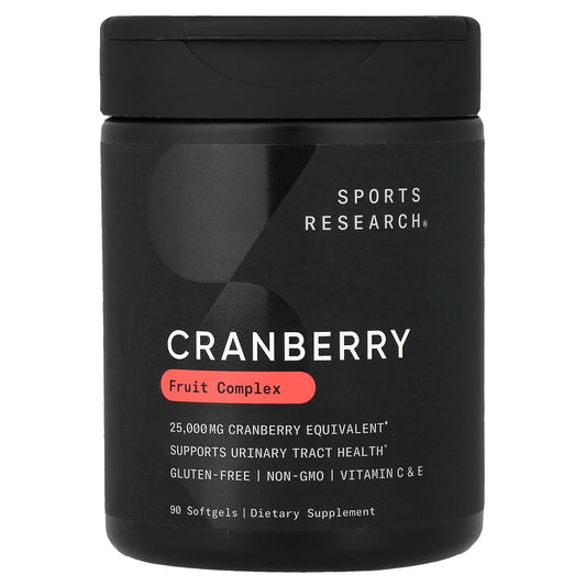 Sports Research, Cranberry Fruit Complex, 90 Softgels