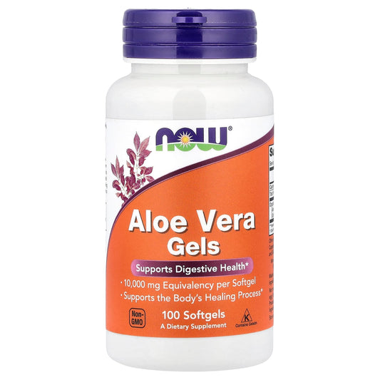 Now Foods, Aloe Vera Gels, 100 Softgels