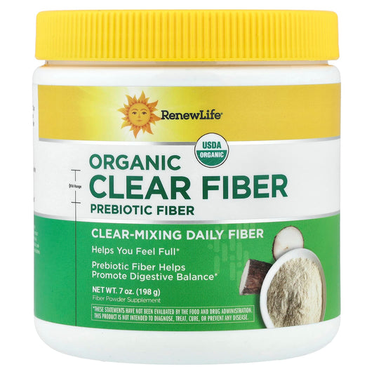 Renew Life Completely Clear Organic Prebiotic Fibre 7 oz 198 g