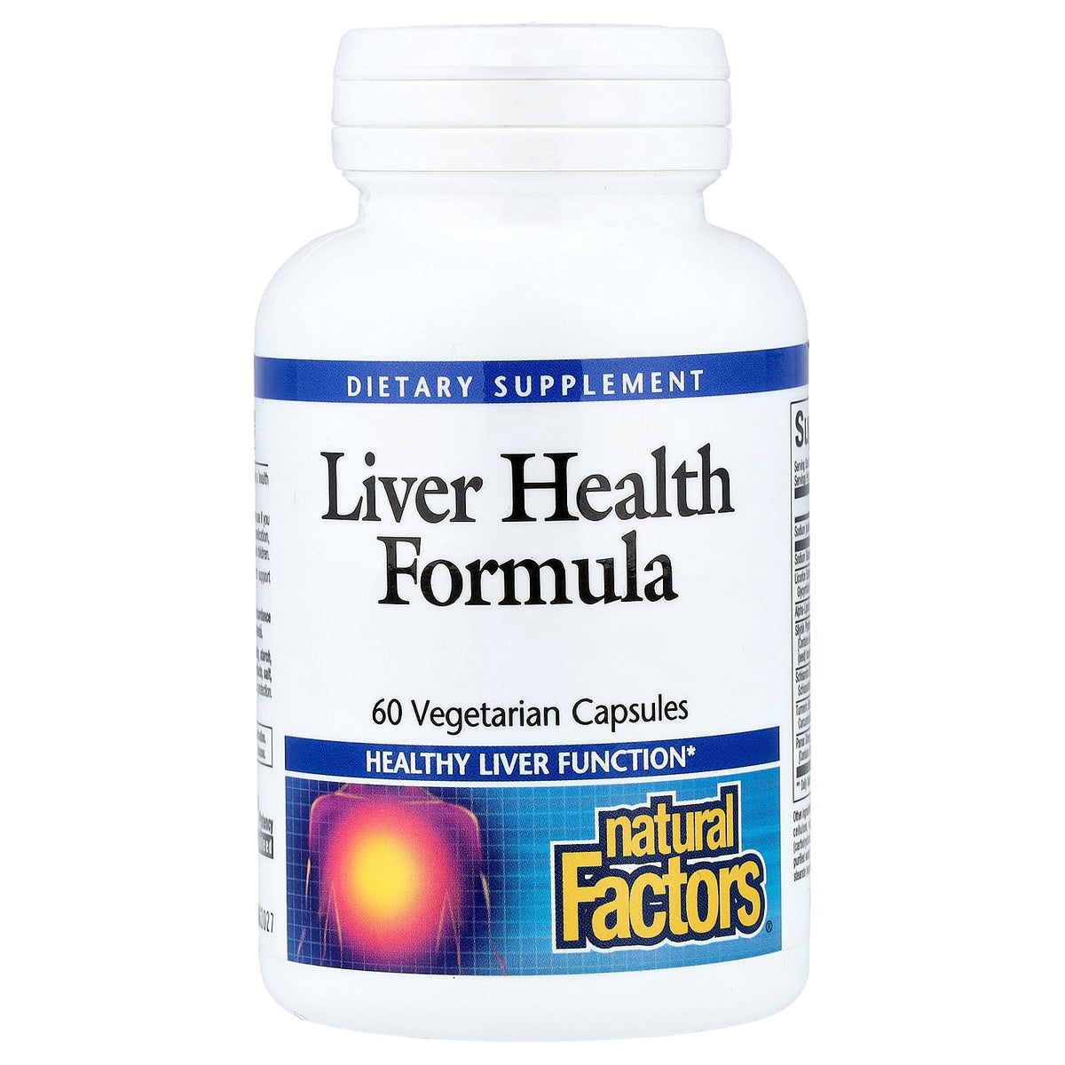 Natural Factors Liver Health Formula 60 Vegetarian Capsules