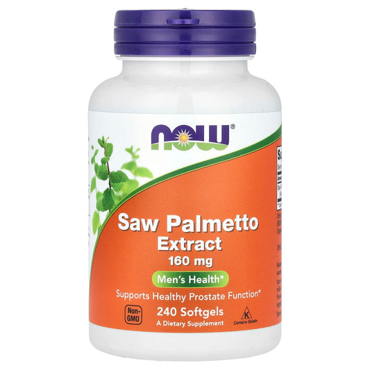 NOW Foods Saw Palmetto Extract 160 mg 240 Caps