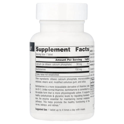Source Naturals Benfotiamine 60 Tablets