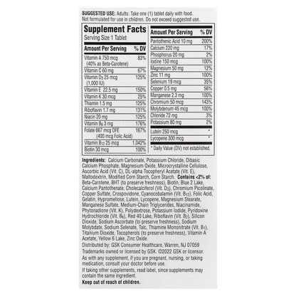 Centrum Silver Adults 50 80 Tabs