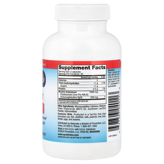 Symbiotics, Colostrum Plus®, 60 Veg Capsules
