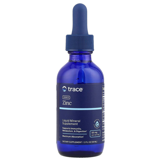 Trace Minerals Research, Ionic Zinc, 50 mg, 2 fl oz (59 ml)