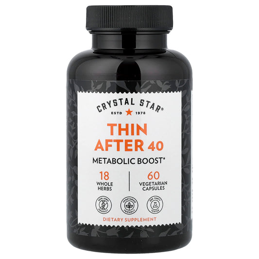 Crystal Star, Thin After 40, 60 Vegetarian Capsules