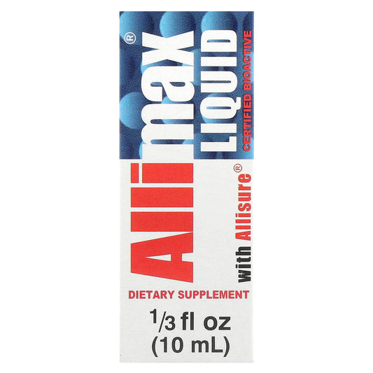 Allimax, Liquid with Allisure®, 40 mcg, 1/3 fl oz (10 ml)