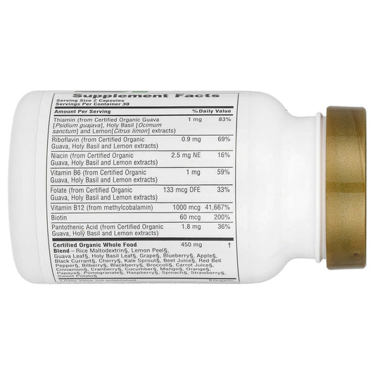 Nature's Plus, Source of Life Garden, Certified Organic Vitamin B12, 60 Veg Caps