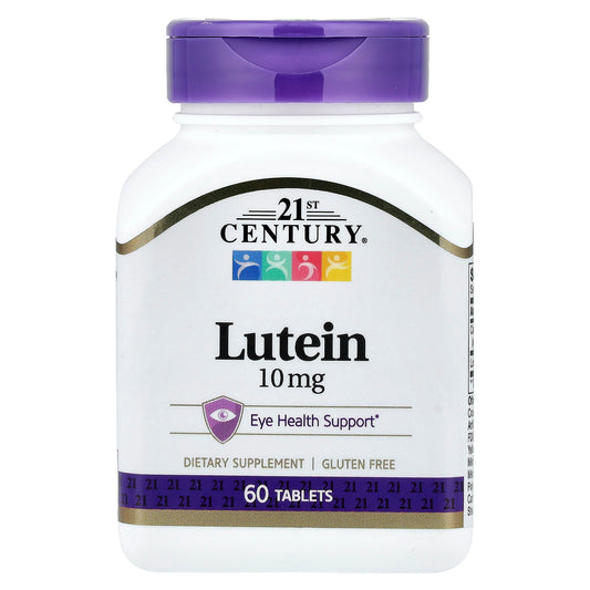 21st Century Lutein 10 mg 60 Tablets