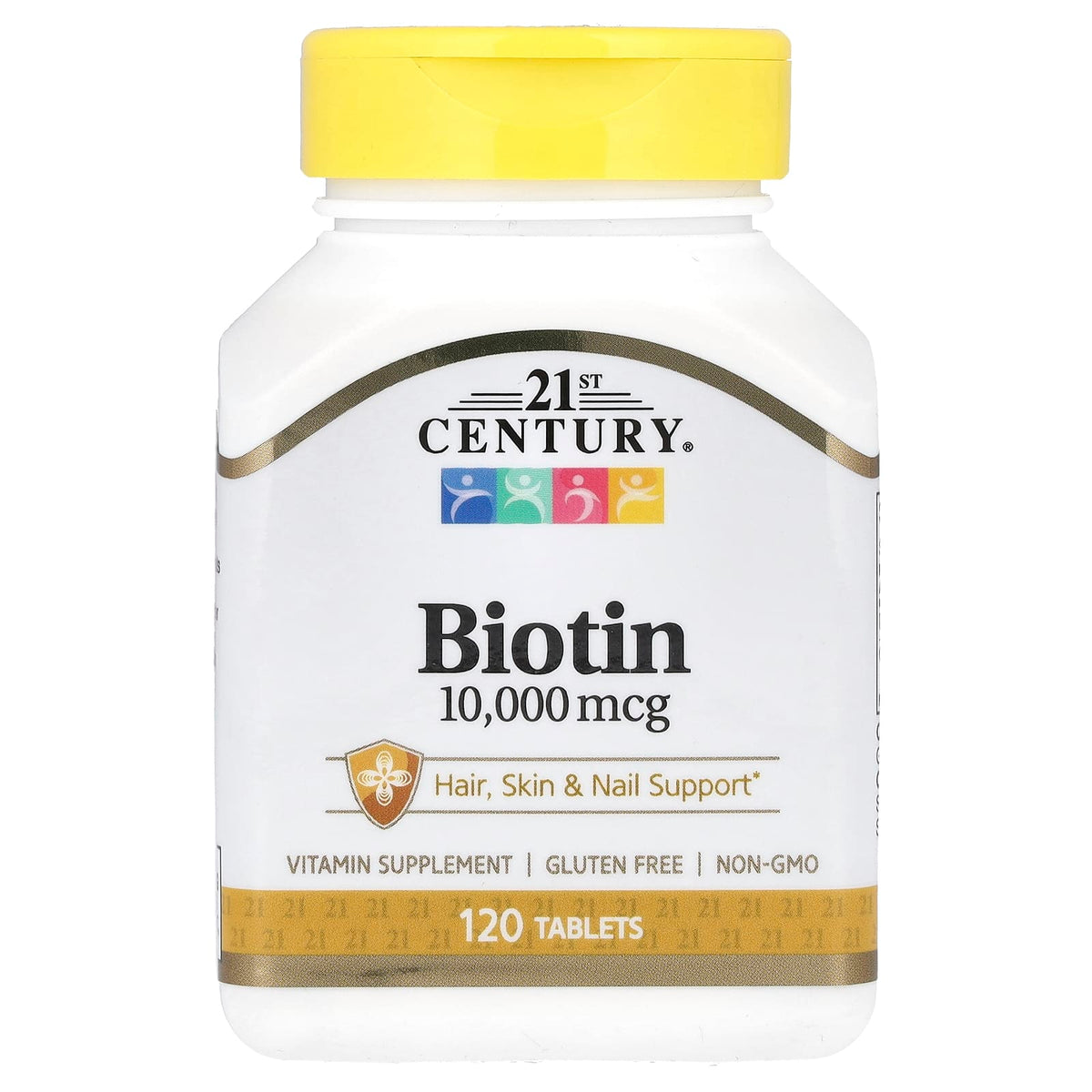 21st Century Biotin 10,000 mcg 120 Tabs