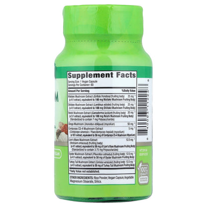 Nature's Truth Super 8 Mushroom Complex 60 Caps