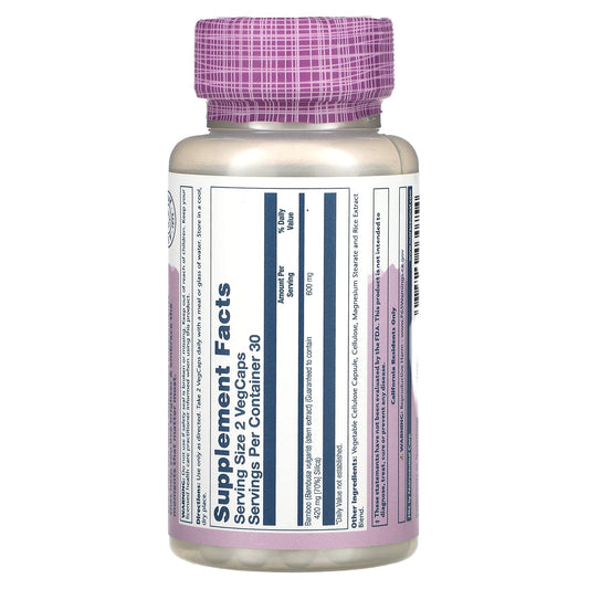 Solaray, Vital Extracts, Bamboo, 60 VegCaps (300 mg per VegCap)