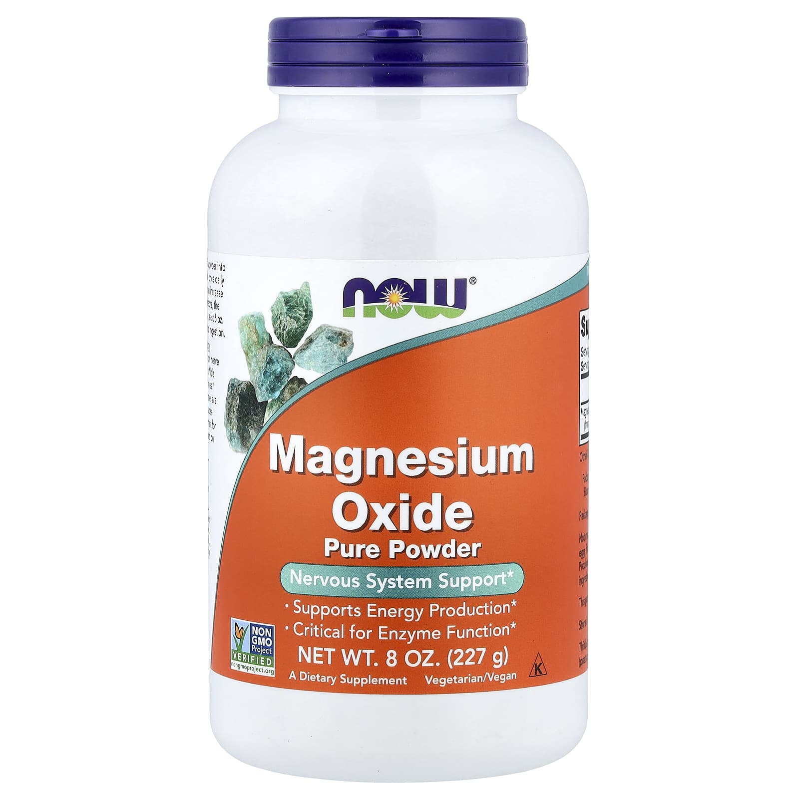 NOW Foods, Magnesium Oxide Pure Powder, 8 oz (227 g)