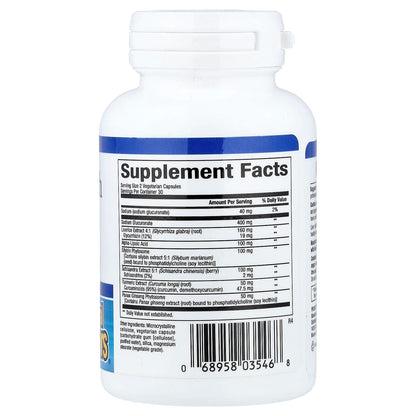 Natural Factors Liver Health Formula 60 Vegetarian Capsules