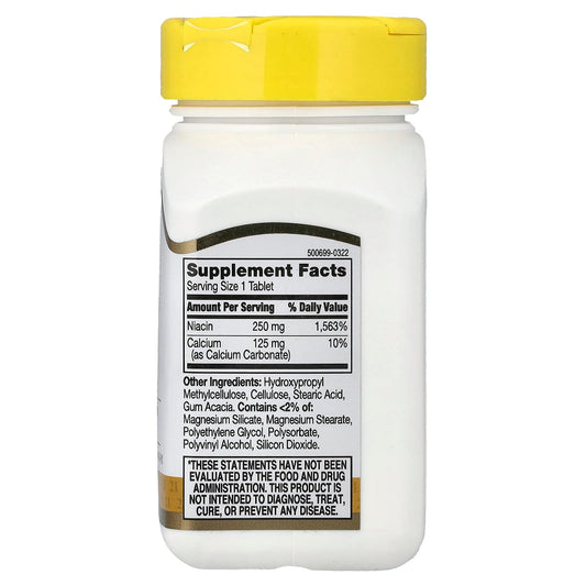 21st Century, Niacin, Prolonged Release, 110 Tablets