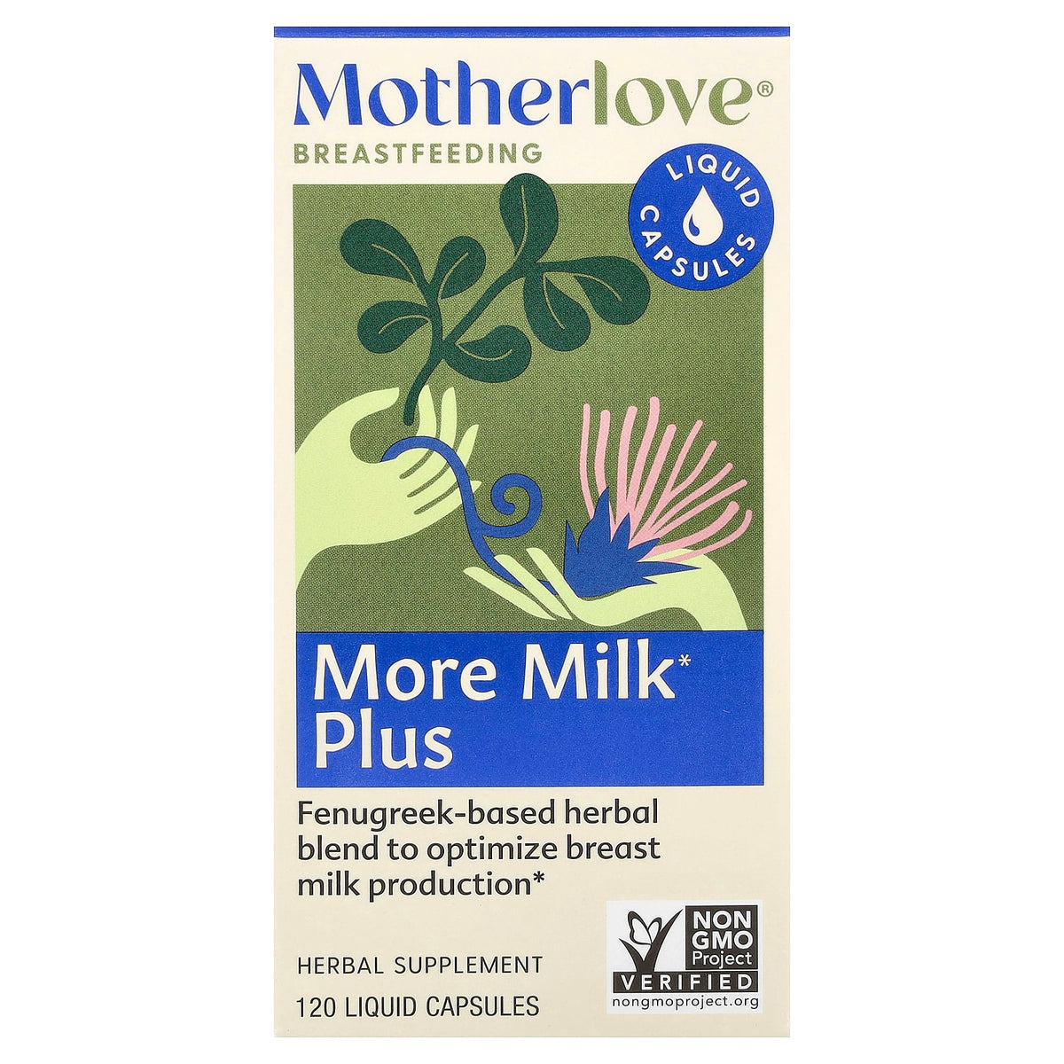 Motherlove, More Milk Plus, 120 Liquid Capsules