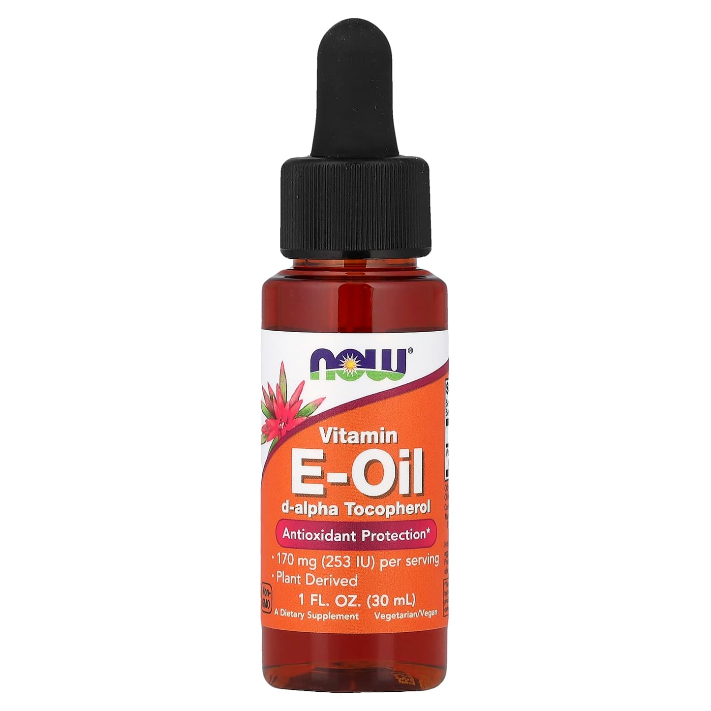 NOW Foods, Vitamin E-Oil, Antioxidant Protection, 30 ml (1 fl oz)