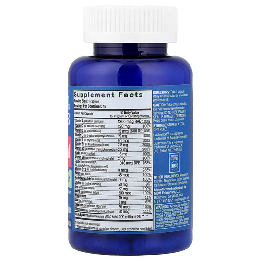 Mommy's Bliss, Prenatal Multivitamin + Iron, 45 Capsules
