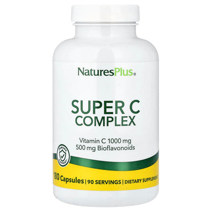 Nature's Plus, Super C Complex, 180 Vegetarian Capsules