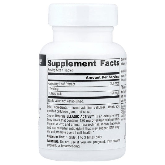 Source Naturals, Ellagic Active™, 60 Tablets