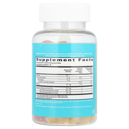 GummiKing Omega-3 EPA + DHA 35 mg 60 Gummies