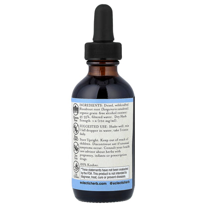 Eclectic Institute, Bloodroot Extract, 2 fl oz (60 ml)