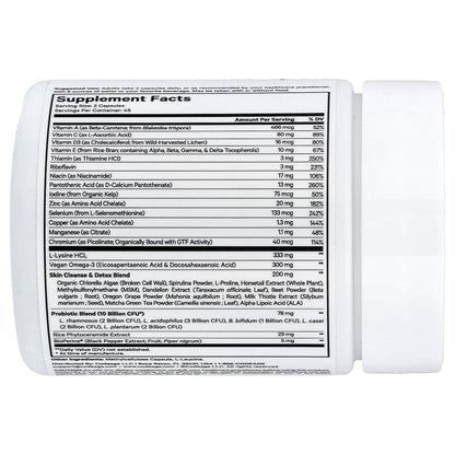 Codeage, Clearface Vitamins+, 90 Veg Capsules