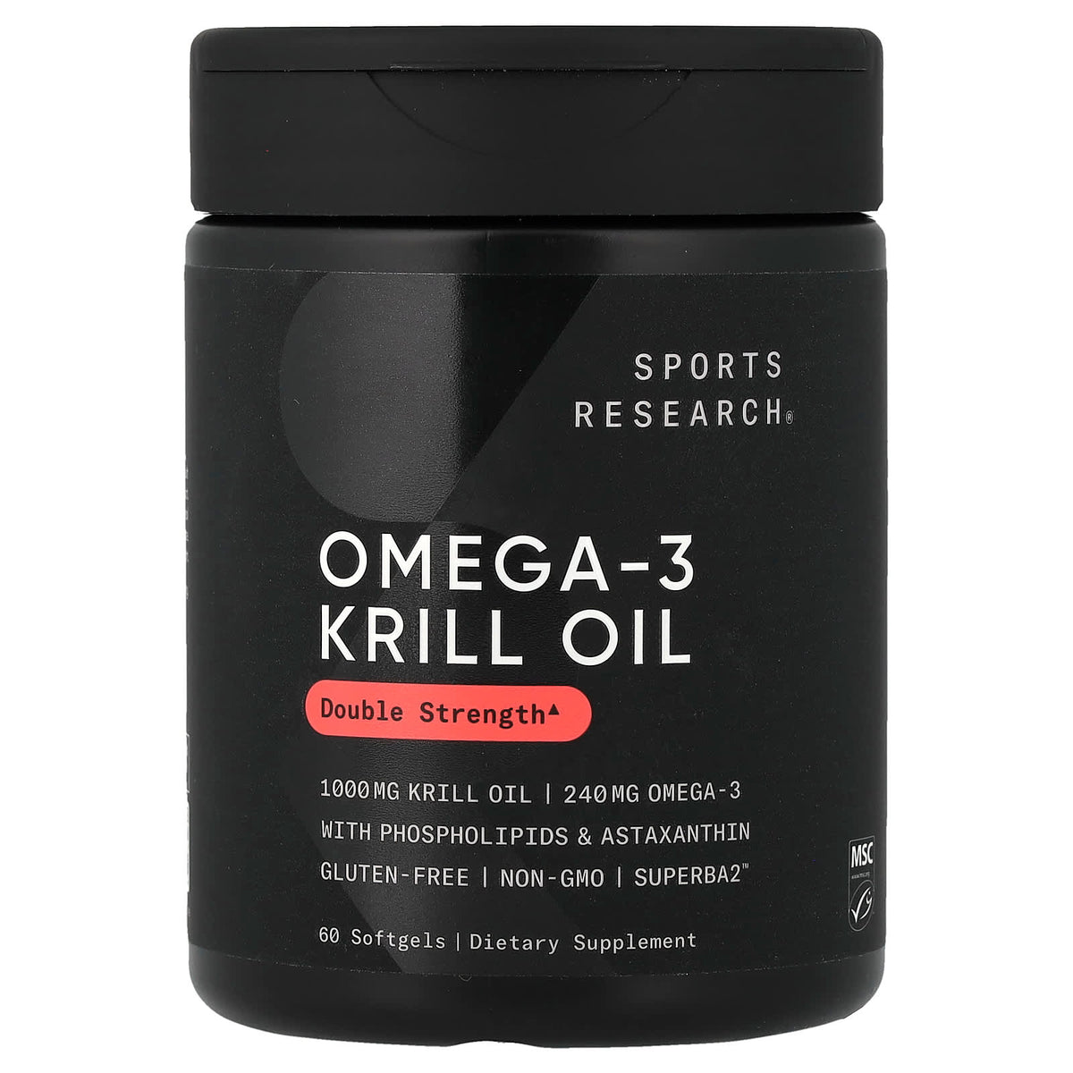 Sports Research Omega-3 EPA + DHA 1,000 mg 60 Softgels