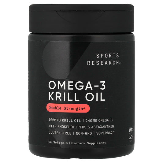 Sports Research Omega-3 EPA + DHA 1,000 mg 60 Softgels
