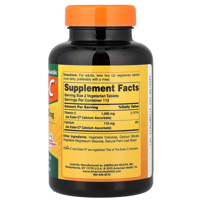 American Health Ester-c 500 mg 225 Tabs