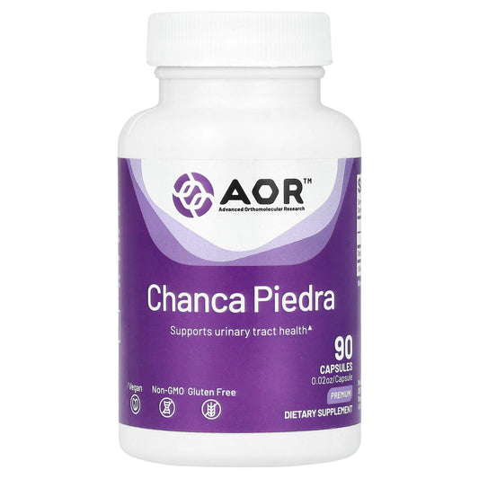 Advanced Orthomolecular Research AOR, chanca piedra, 500 mg , 90 Capsules
