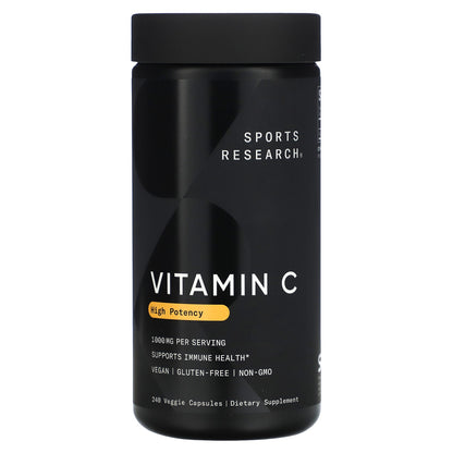 Sports Research Vitamin C 1,000 mg 240 Veg Caps