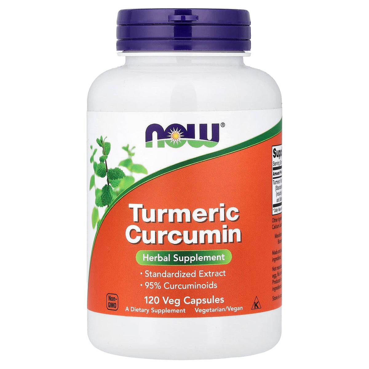Now Foods, Curcumin, 120 Veg Capsules
