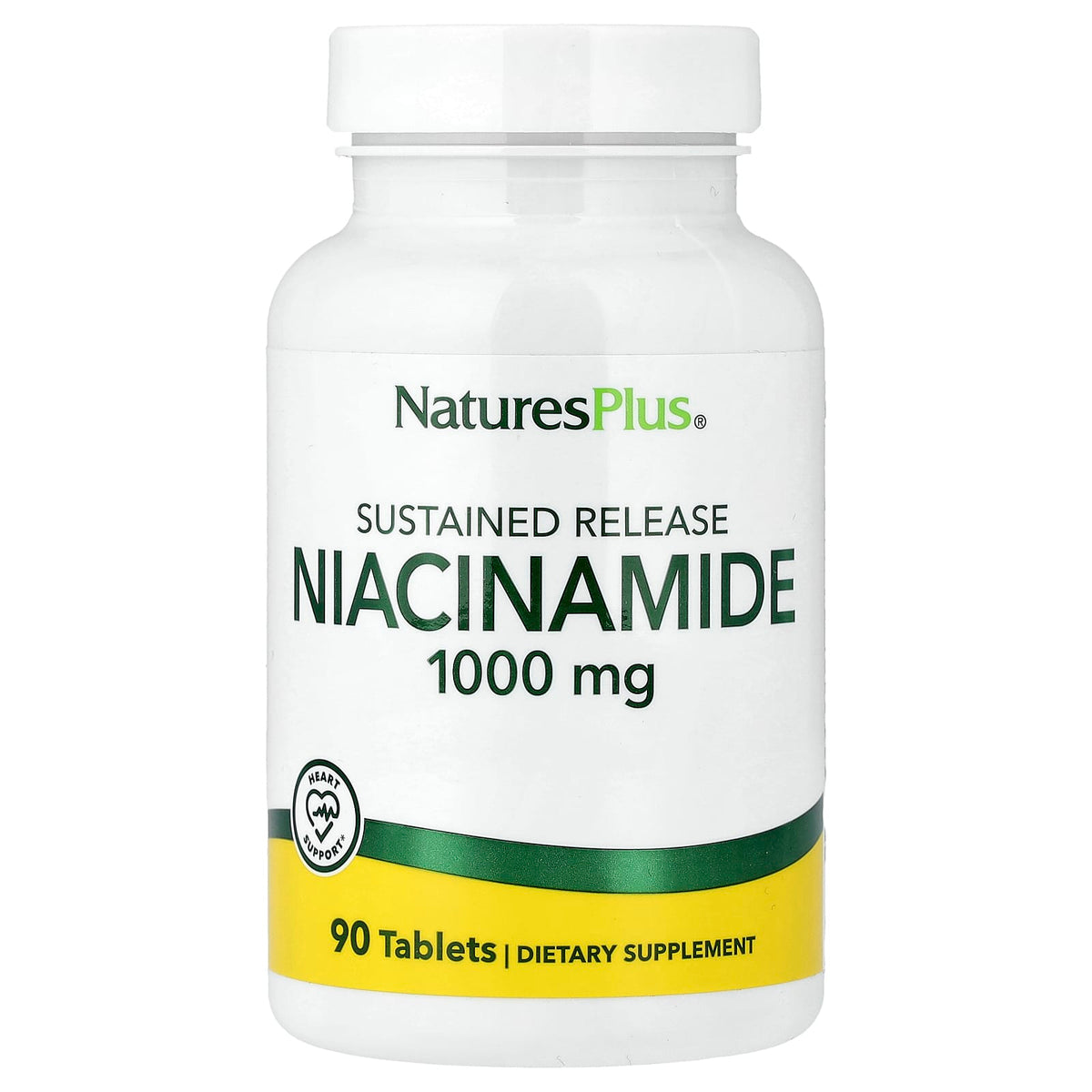 Nature's Plus, Niacinamide, 1000 mg, 90 Tablets