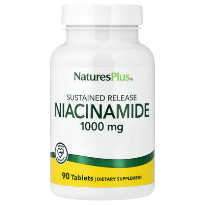 Nature's Plus, Niacinamide, 1000 mg, 90 Tablets