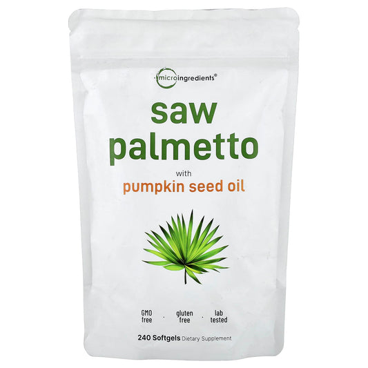 Micro Ingredients Saw Palmetto with Pumpkin Seed Oil 240 Caps