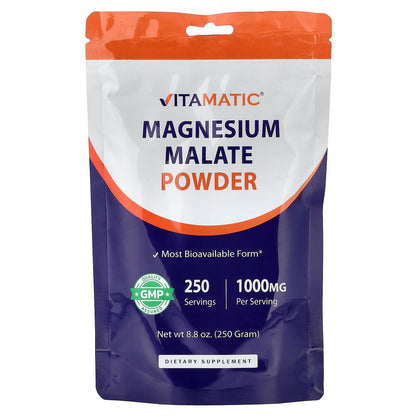 Vitamatic Magnesium Malate 8.8 oz (250 g)