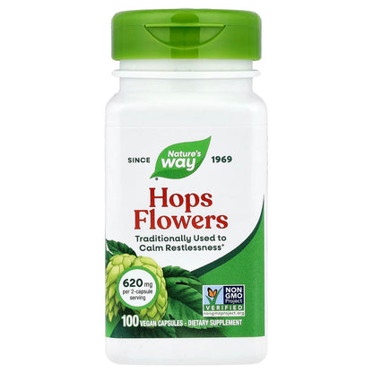 Nature's Way Hops Flowers 310 mg per Capsule