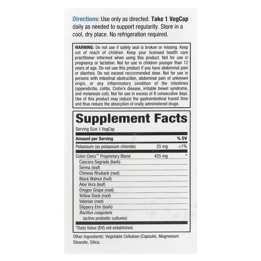 BodyGold, Colon Clenz™, 75 VegCaps