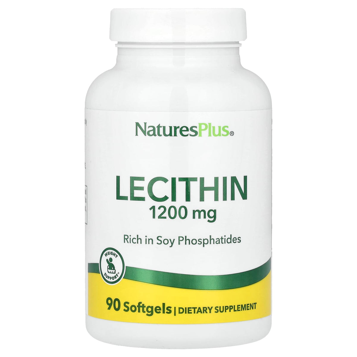 NaturesPlus Lecithin 1,200 mg 90 Softgels