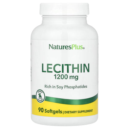 NaturesPlus Lecithin 1,200 mg 90 Softgels