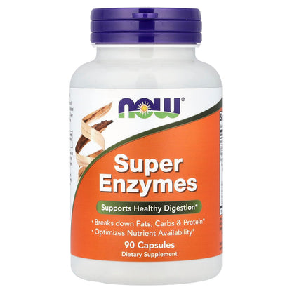 Now Foods, Super Enzymes, 90 Capsules