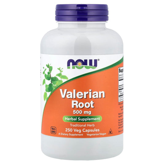 NOW Foods, Valerian Root, 500 mg, 250 Veg Capsules