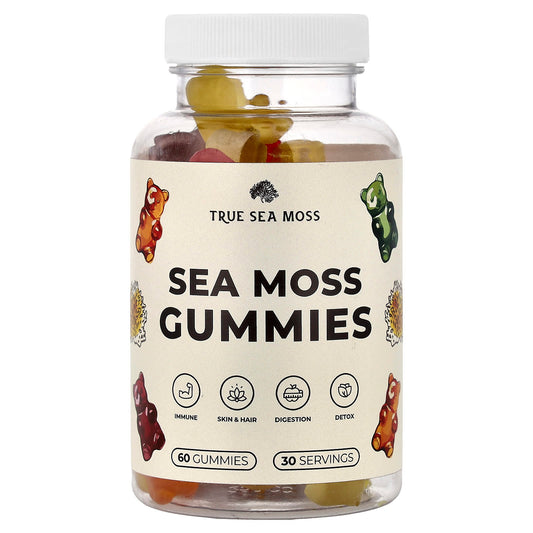 True Sea Moss, Sea Moss Gummies, 60 Gummies