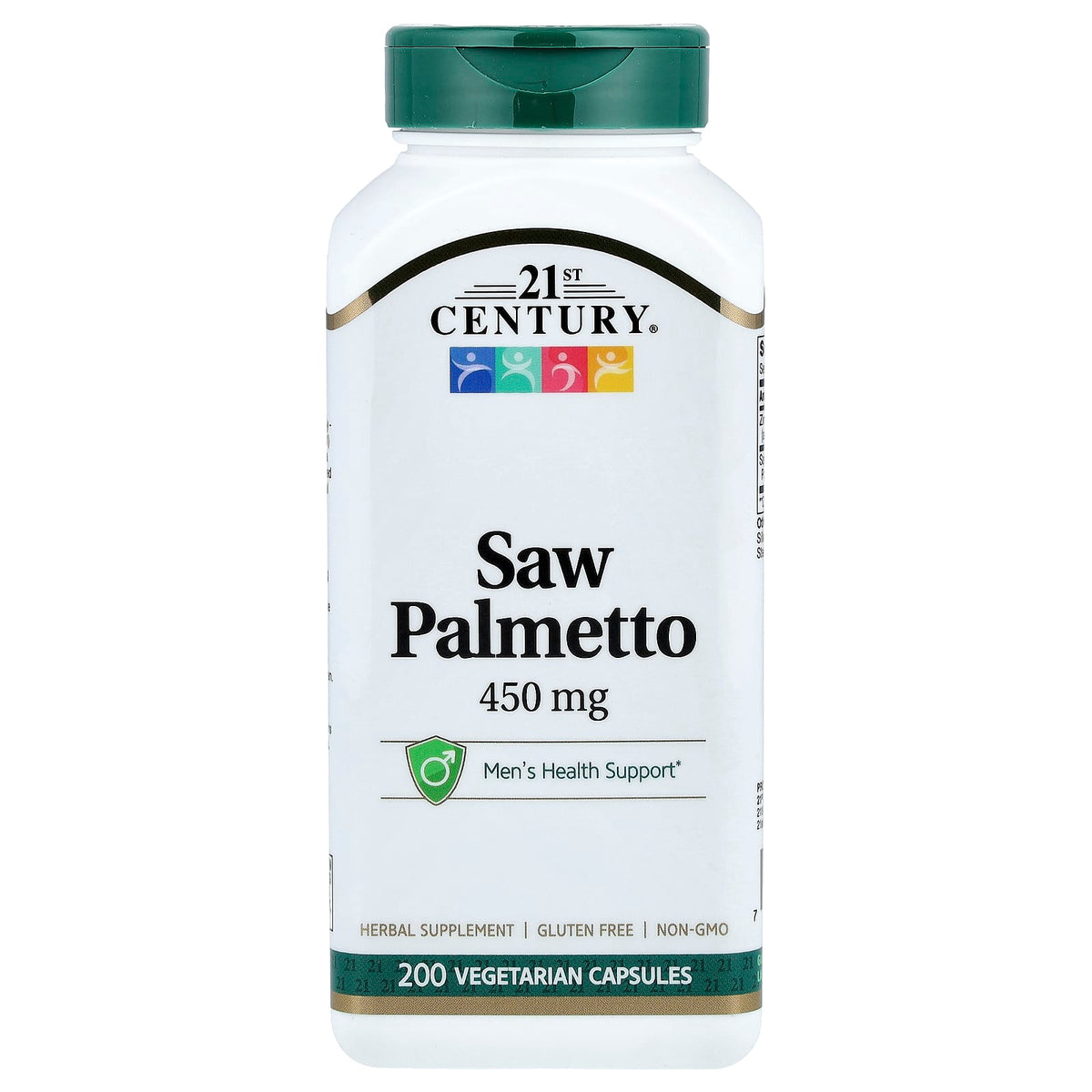 21st Century, Saw Palmetto, 450 mg, 200 Vegetarian Capsules