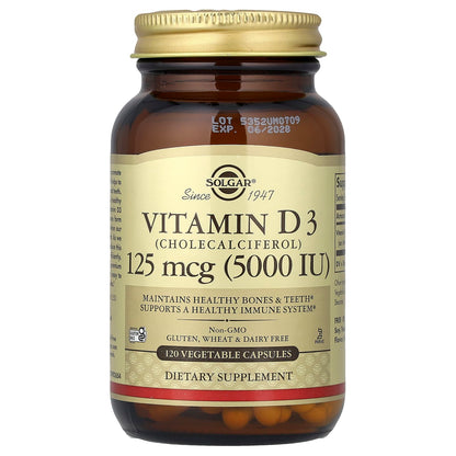 Solgar Vitamin D3 120 Tabs